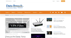Desktop Screenshot of databreachtoday.in