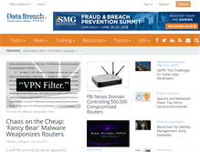 Tablet Screenshot of databreachtoday.in