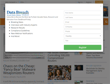 Tablet Screenshot of databreachtoday.com